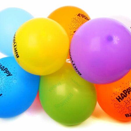 Luftballons sammeln