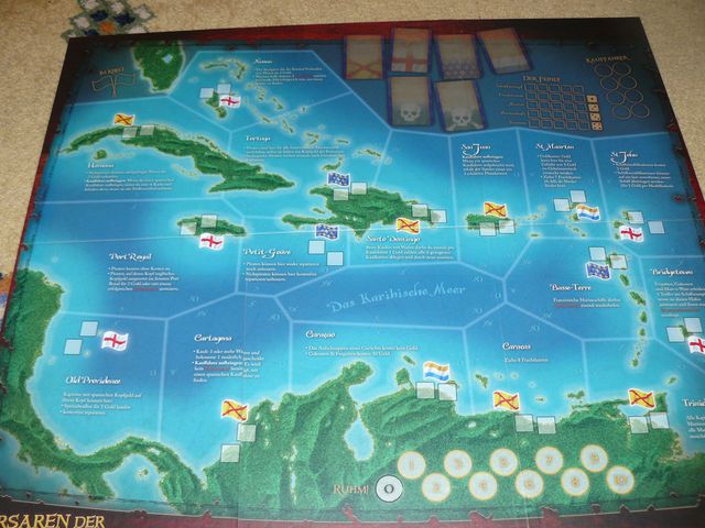 Korsaren der Karibik 1 Korsaren der Karibik Spielplan