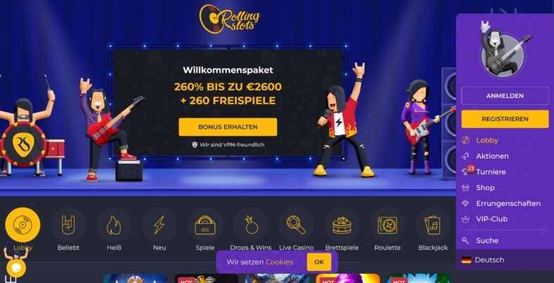 RollingSlots 4 rolling slots casino