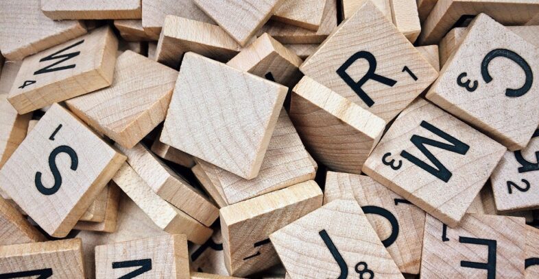 Spielmaterial von Scrabble 1 Spielmaterial von Scrabble
