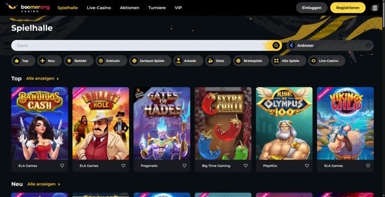 Boomerang Casino 2 Boomerang casino spiele