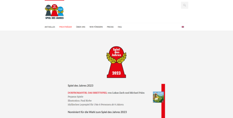 Spiel des Jahres 1 spiel des jahres webseite