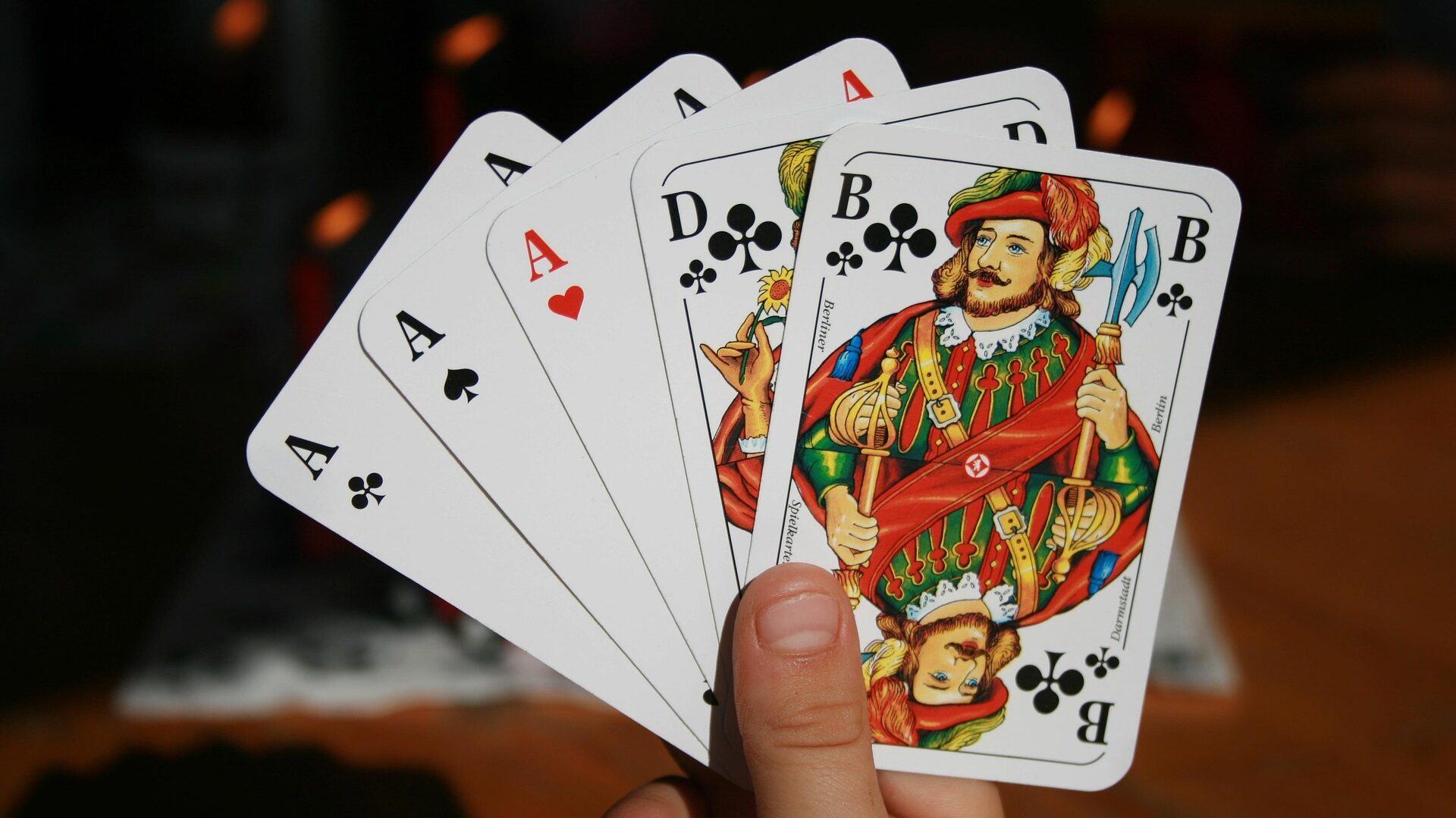 Full House Poker Hand